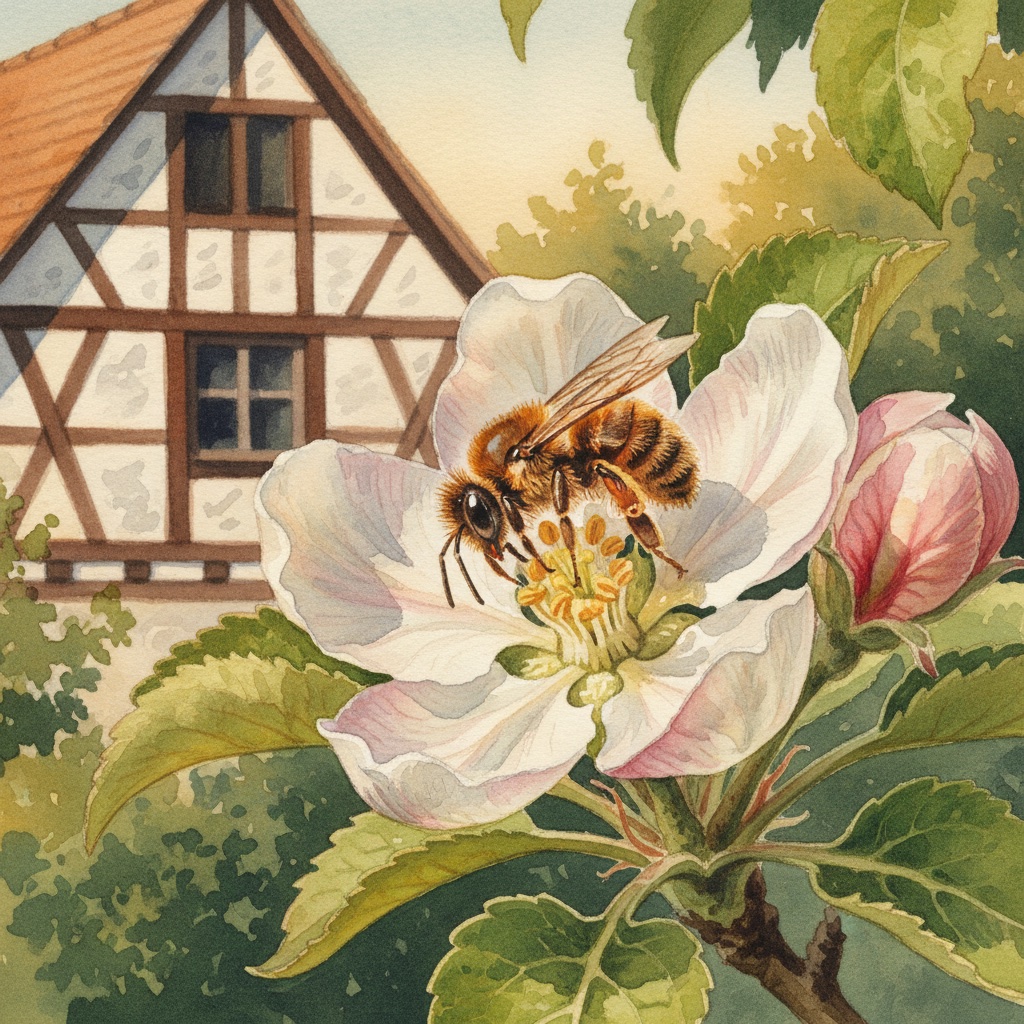 Charakteristische Wildbienen-Trachtpflanze in Hessen