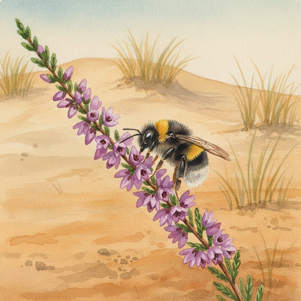 Charakteristische Wildbienen-Trachtpflanze in Hamburg