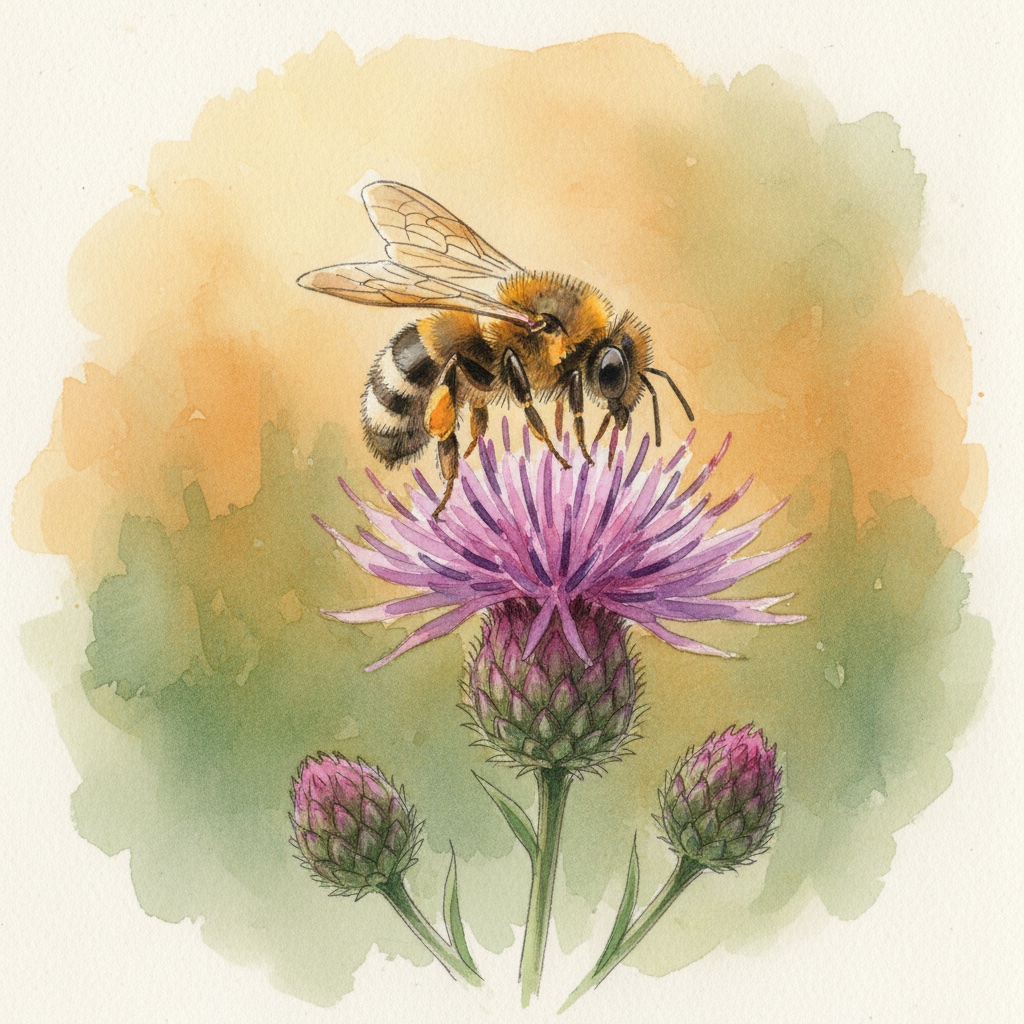 Charakteristische Wildbienen-Trachtpflanze in Nordrhein-Westfalen