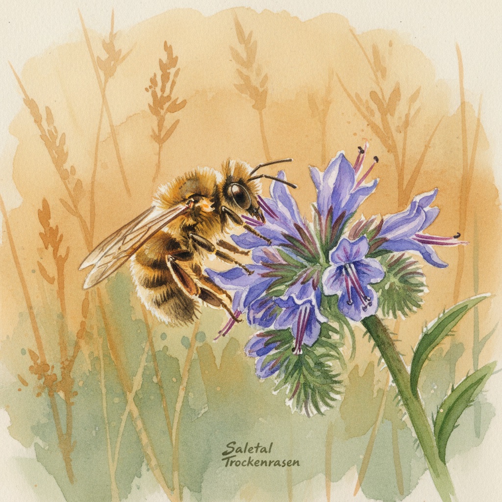 Charakteristische Wildbienen-Trachtpflanze in Sachsen-Anhalt
