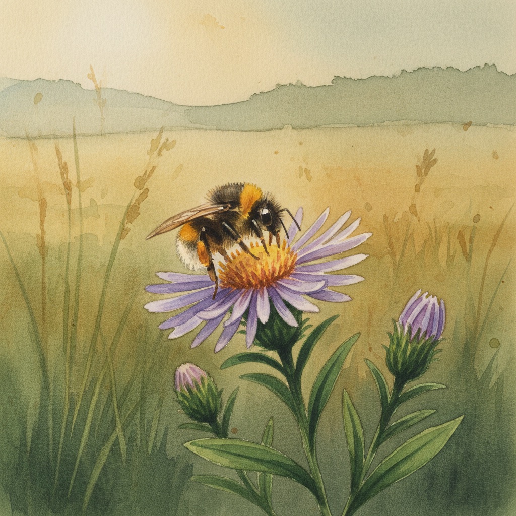 Charakteristische Wildbienen-Trachtpflanze in Thüringen