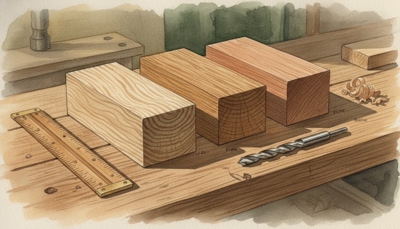 Schritt 1: Material wählen — Wildbienen-Nisthilfe Bau