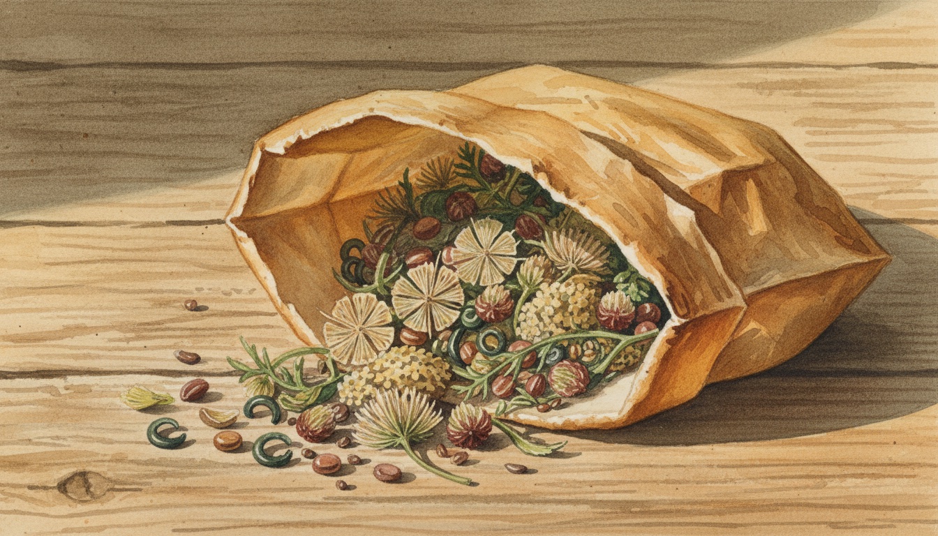 Schritt 2: Saatgut wählen — Wildblumen-Streifen anlegen
